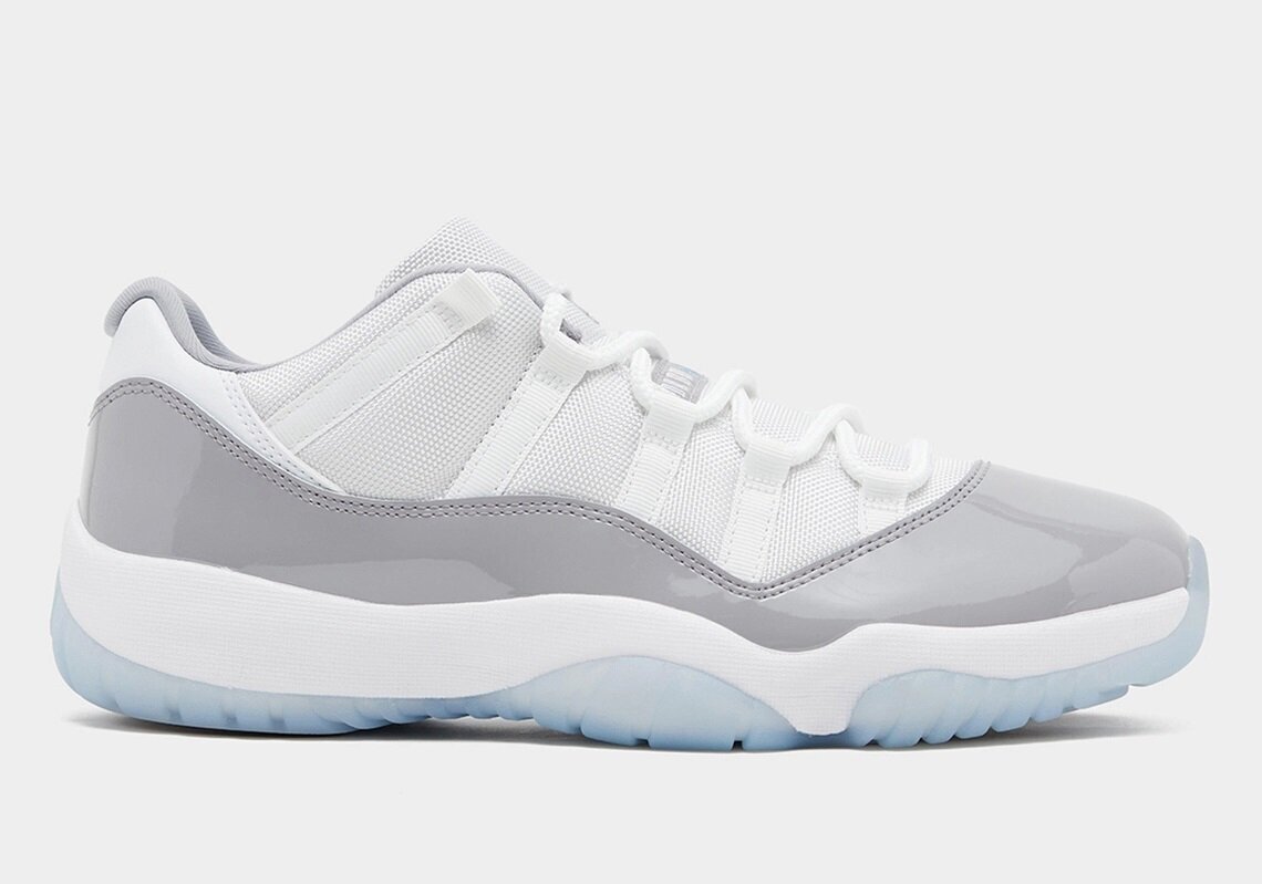 Replica Air Jordan 11 Low Cement Gray|||||||||||