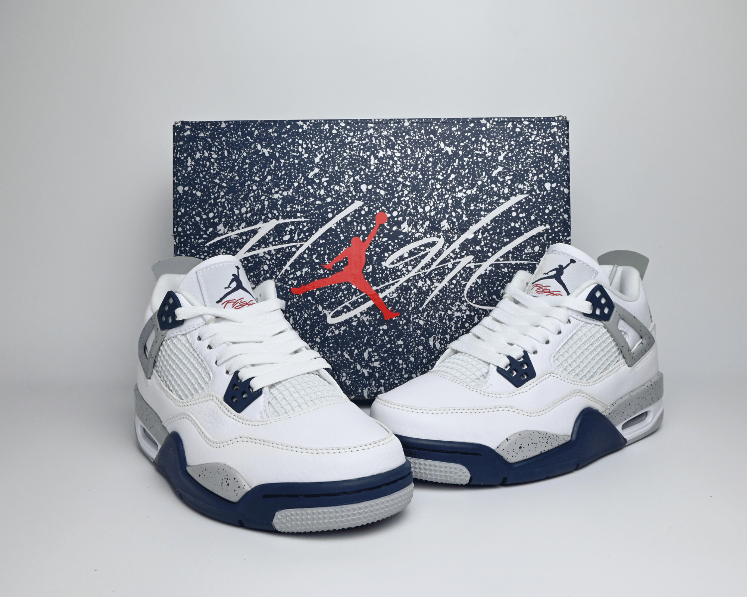 AJ4 Midnight Navy - Image 6