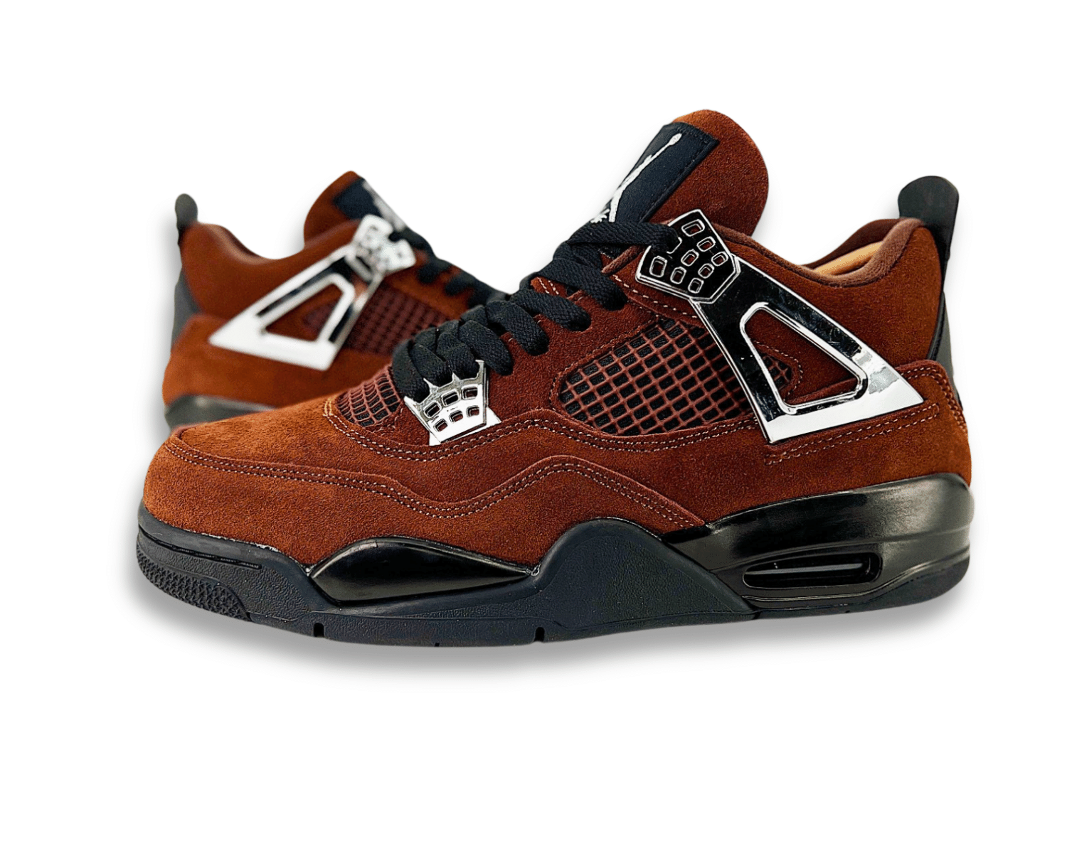 AJ4 Retro Sliver Brown - Image 3