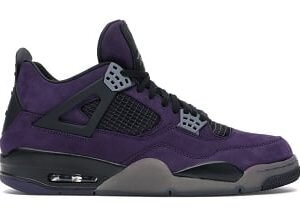 Replica Travis Scott Friends & Family Purple Jordan 4s|||||||||||||||