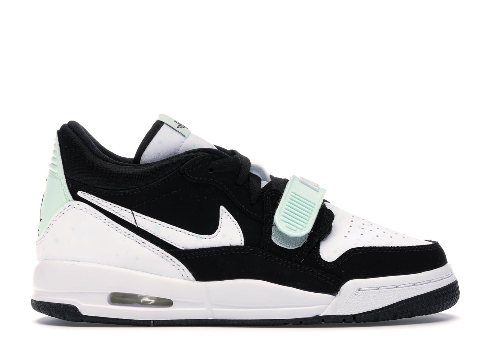 AJ Legacy 312 Low Black White Teal Tint - Image 2