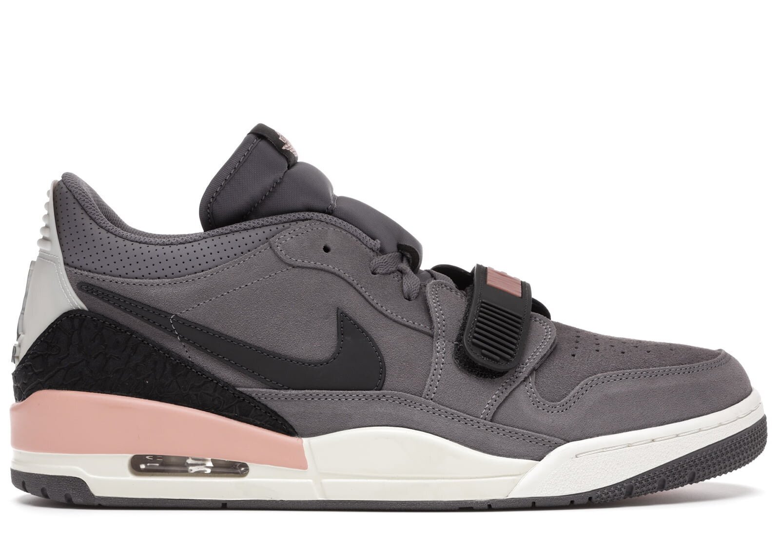 AJ Legacy 312 Low Gunsmoke Coral - Image 2