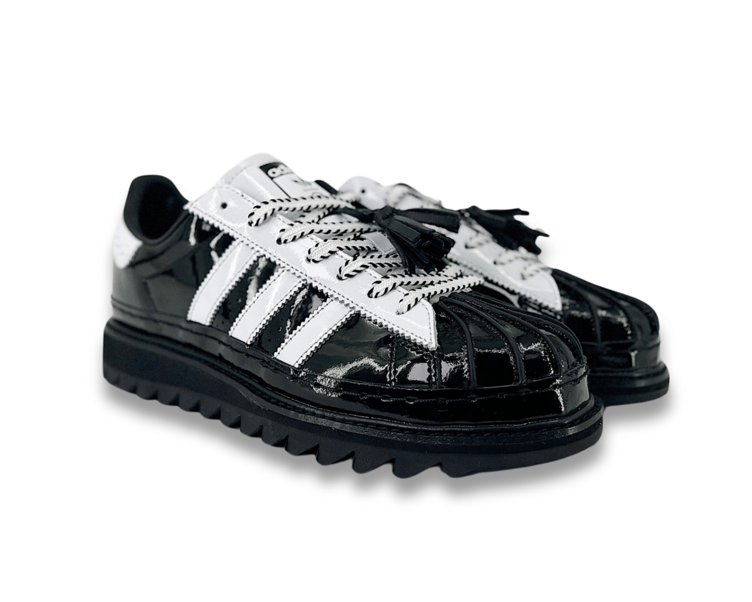 The adidas Originals x CLOT Superstar Core Black - Image 6