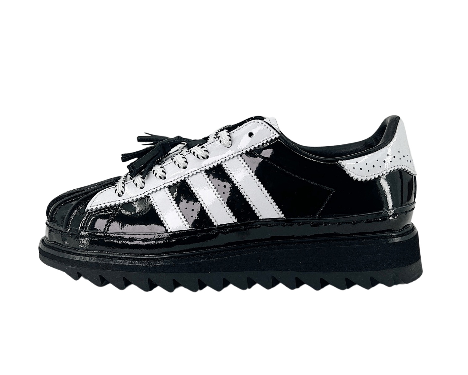 The adidas Originals x CLOT Superstar Core Black - Image 3