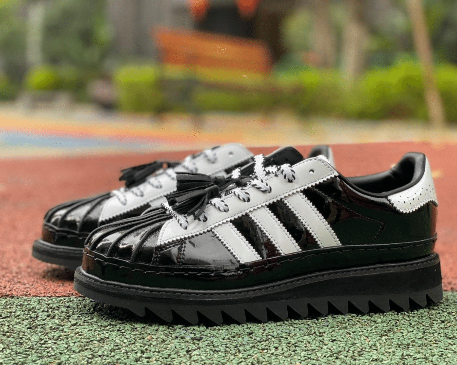 The adidas Originals x CLOT Superstar Core Black - Image 8