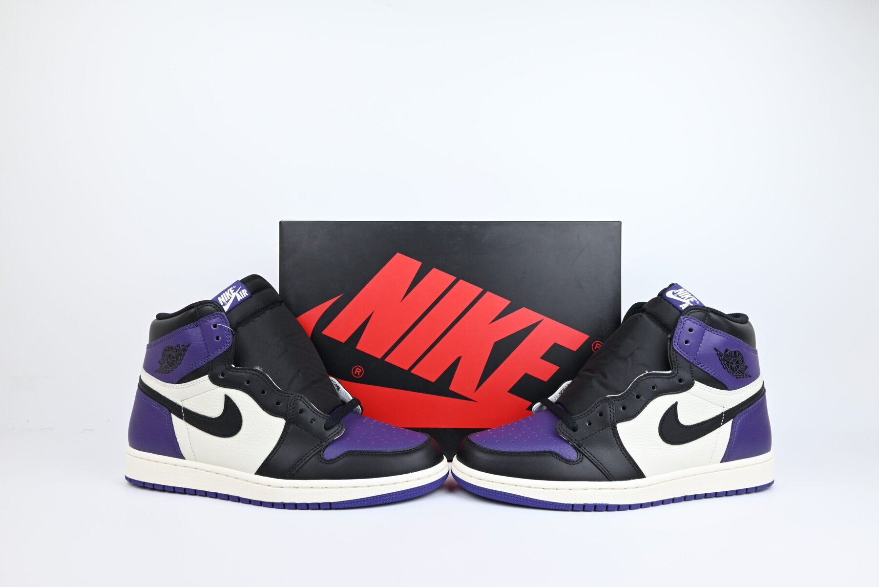 AJ1 Retro High OG GS 'Court Purple' - Image 2
