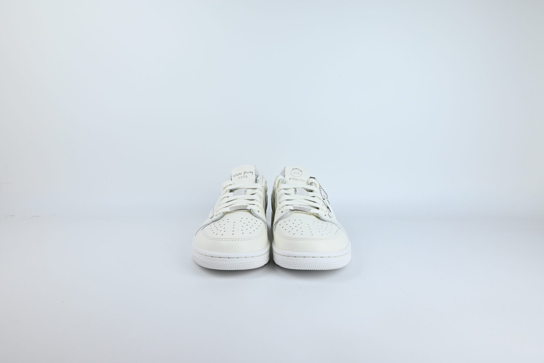 TS x AJ1 Michael Rubin White Party Customs - Image 3