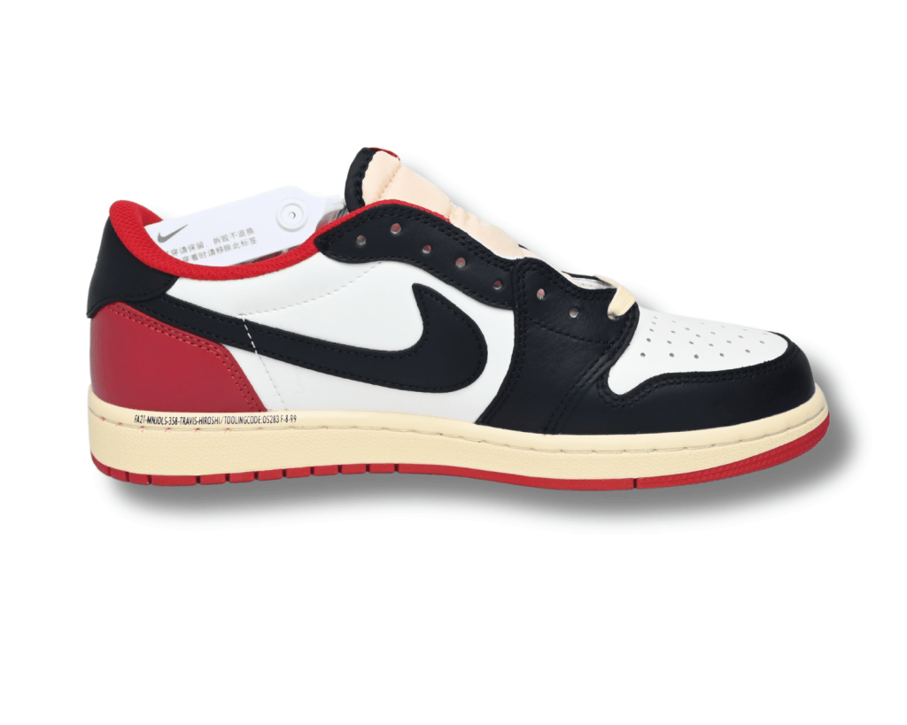 Fragment x TS x AJ1 TS White Black University Red