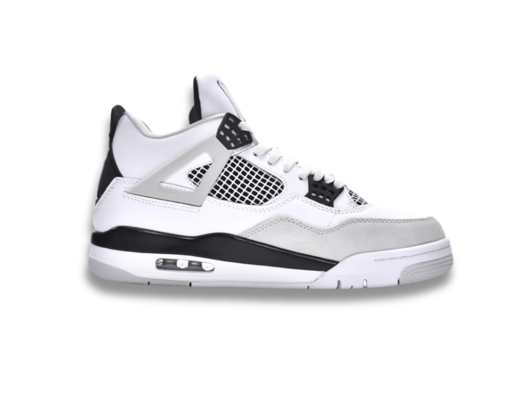 AJ4 Retro Military Black
