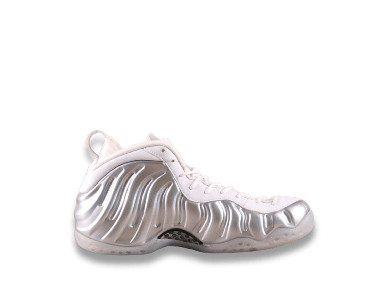 Women's Nike Air Foamposite One Chrome White