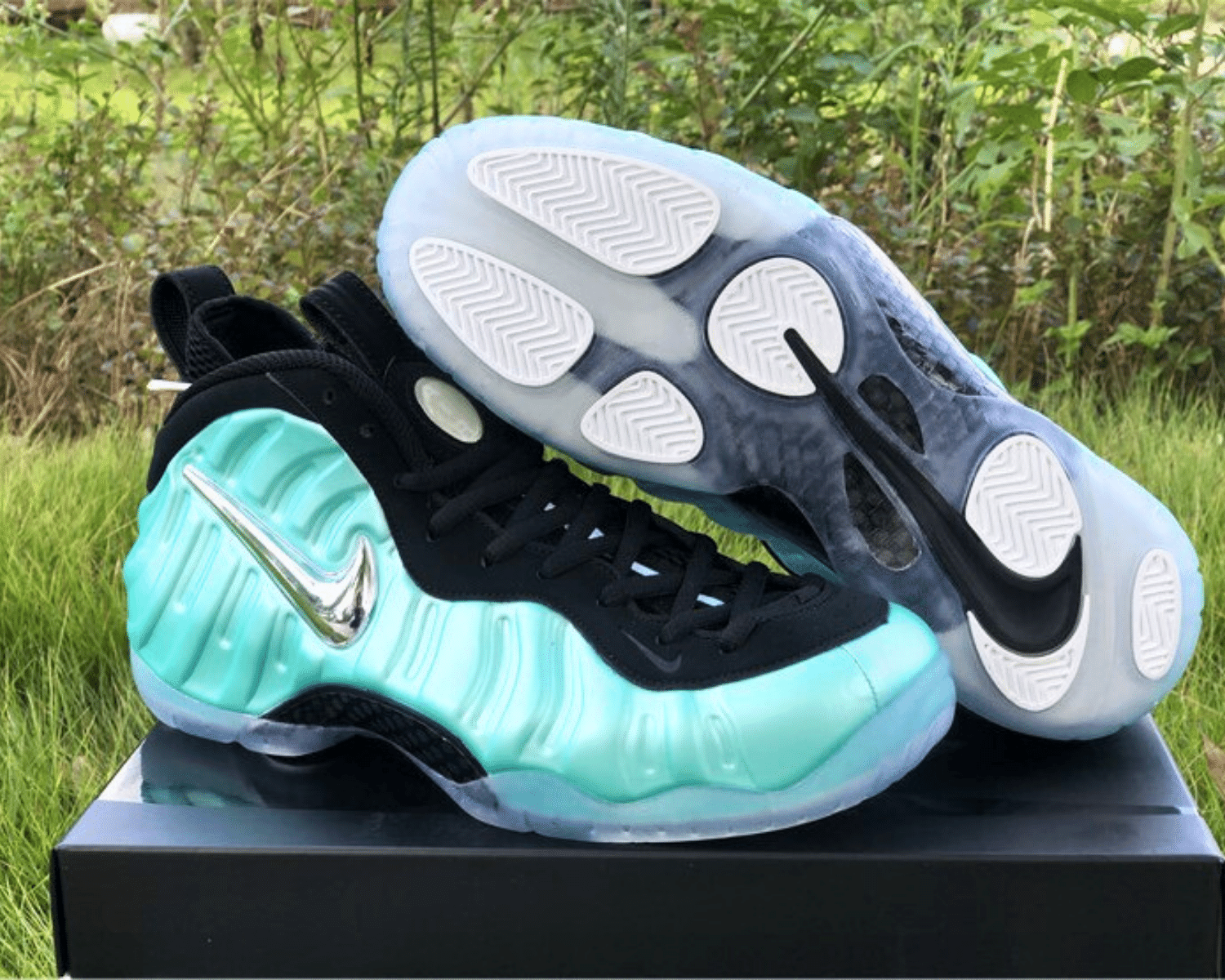 Air Foamposite Island Green - Image 7