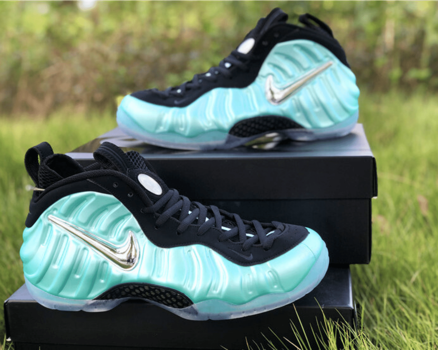 Air Foamposite Island Green - Image 6