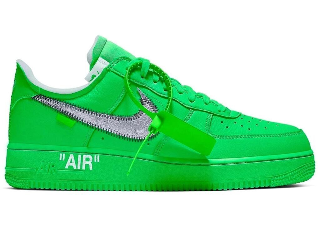 Air Force 1 Low Off-White Light Green Spark