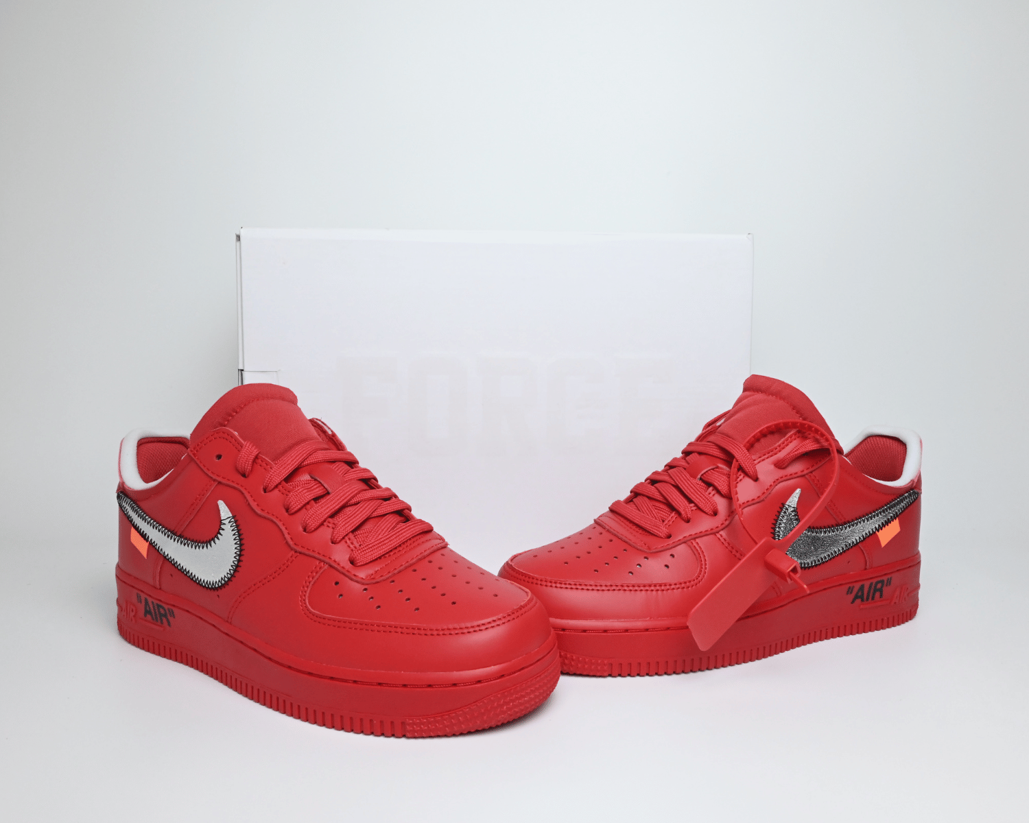 Air Force 1 x Off White Red - Image 5