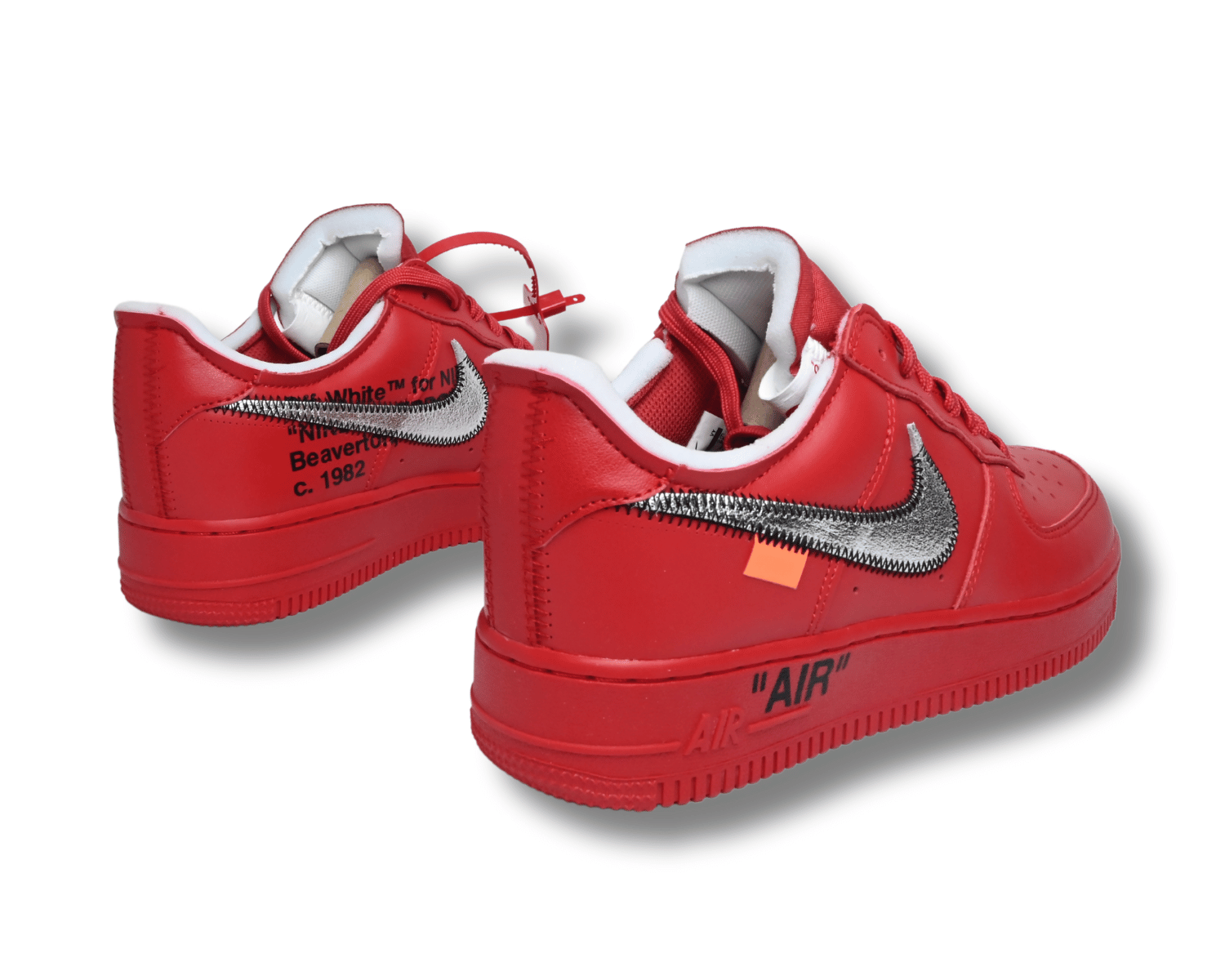 Air Force 1 x Off White Red - Image 3