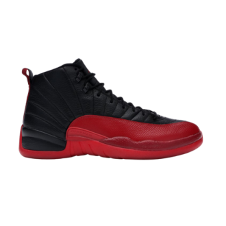 AJ12 Retro Flu Game Black Red
