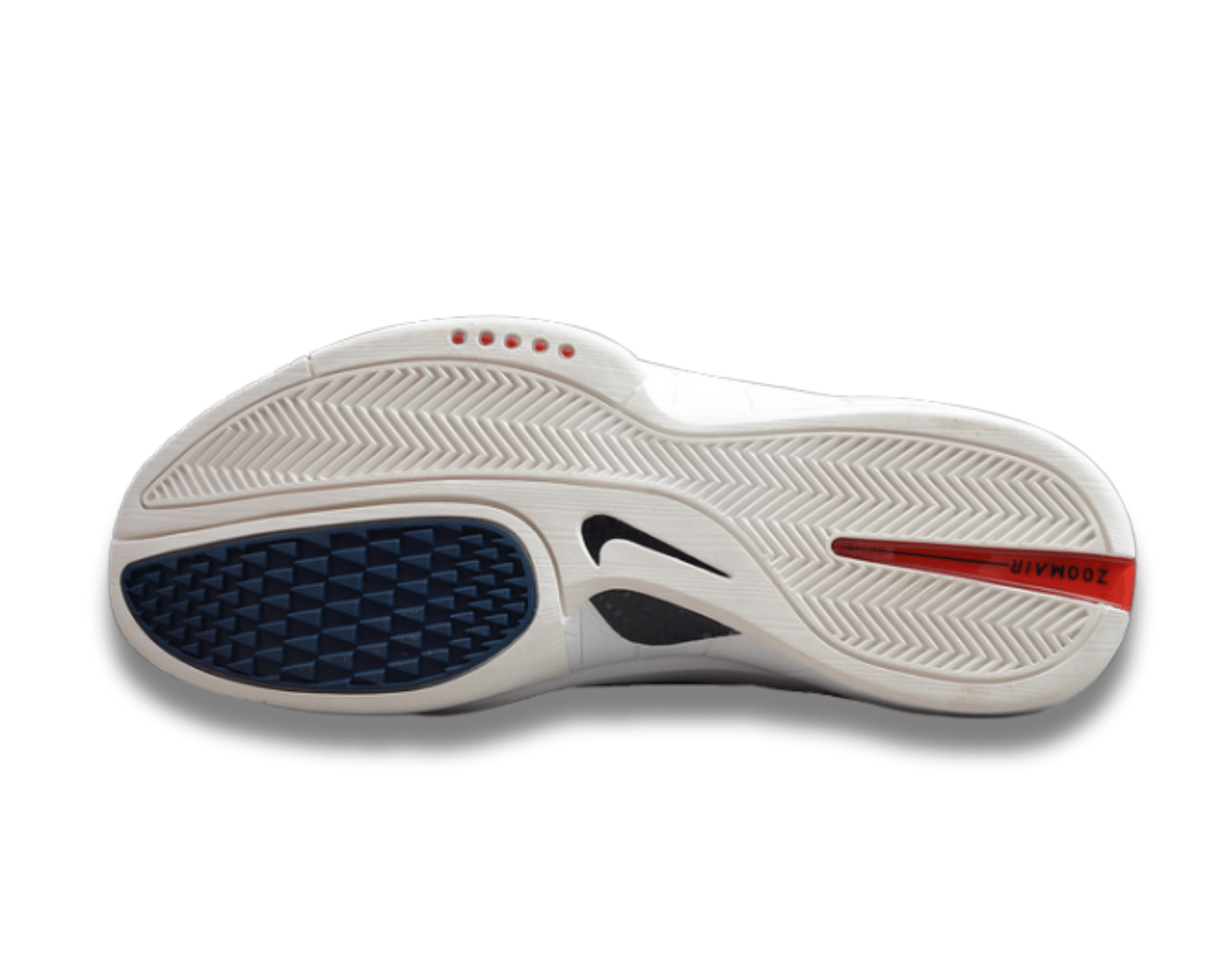 Air Zoom Huarache 2k4 Olympic White Navy - Image 3