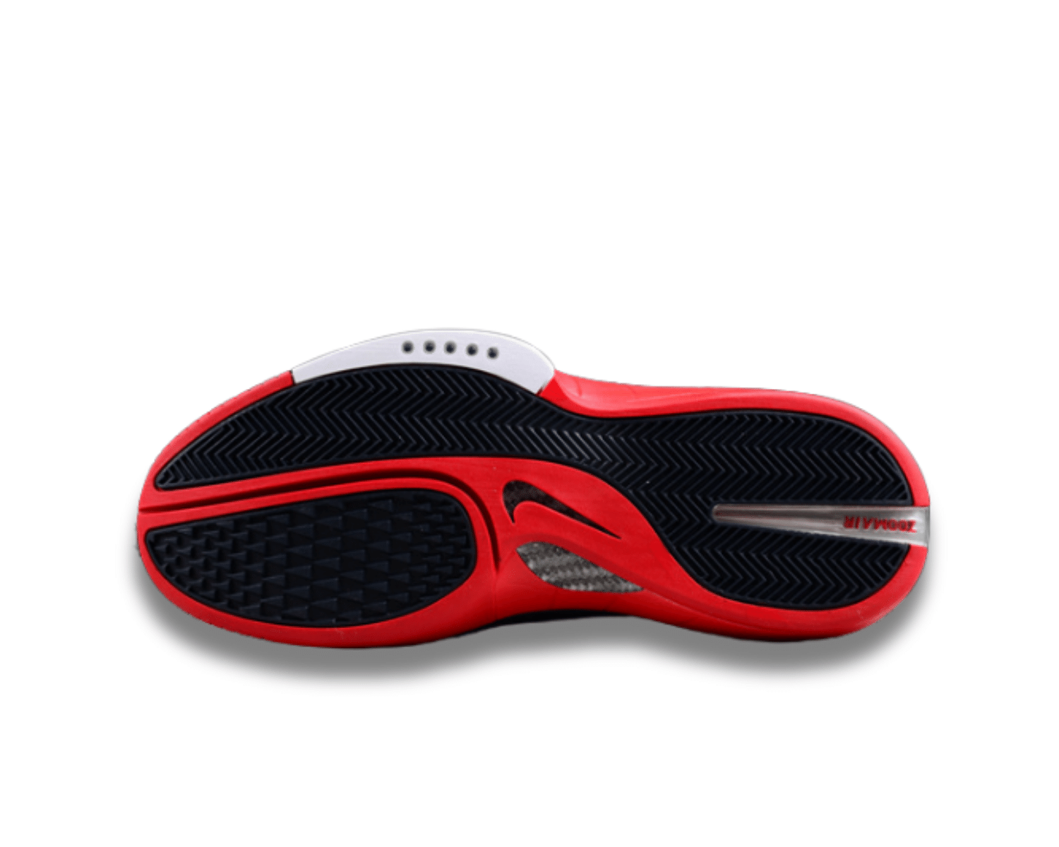 Air Zoom Huarache 2k4 White Red Navy - Image 4