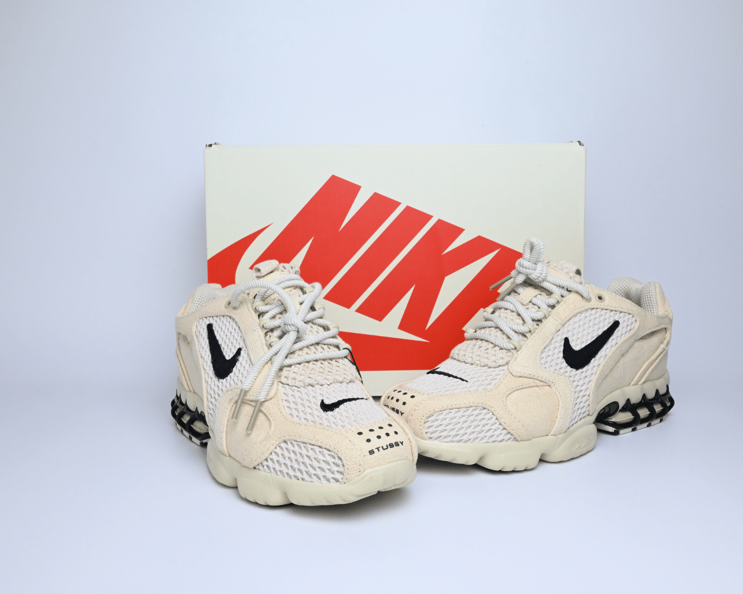 Air Zoom Spiridon Cage 2 Stussy Fossil - Image 6