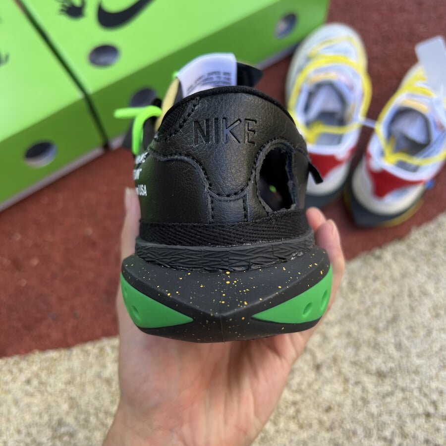 Blazer Low 77 Off-White Electro Green - Image 8