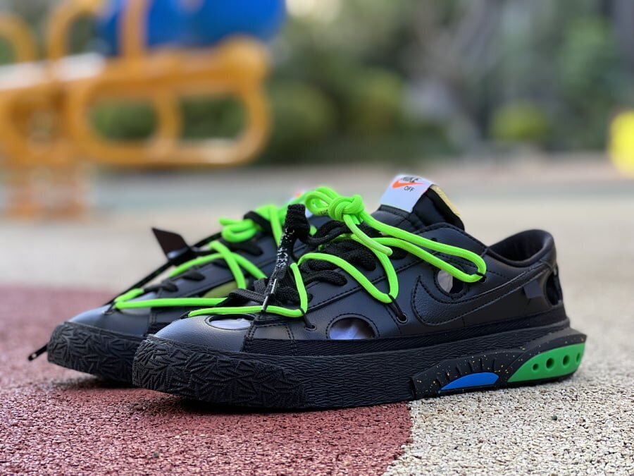Blazer Low 77 Off-White Electro Green - Image 12