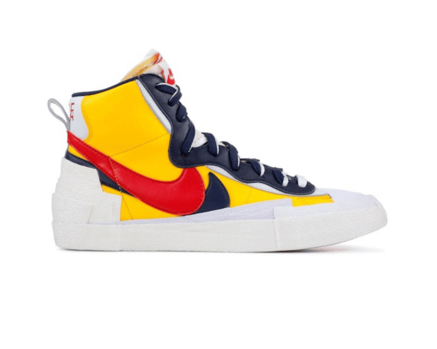 Nike Blazer Mid Sacai White Yellow||||