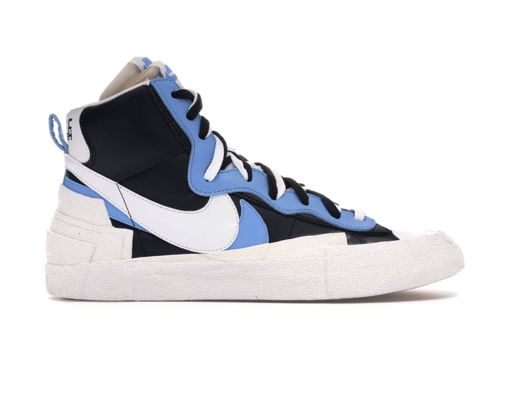 Blazer Mid Sacai White Black Legend Blue