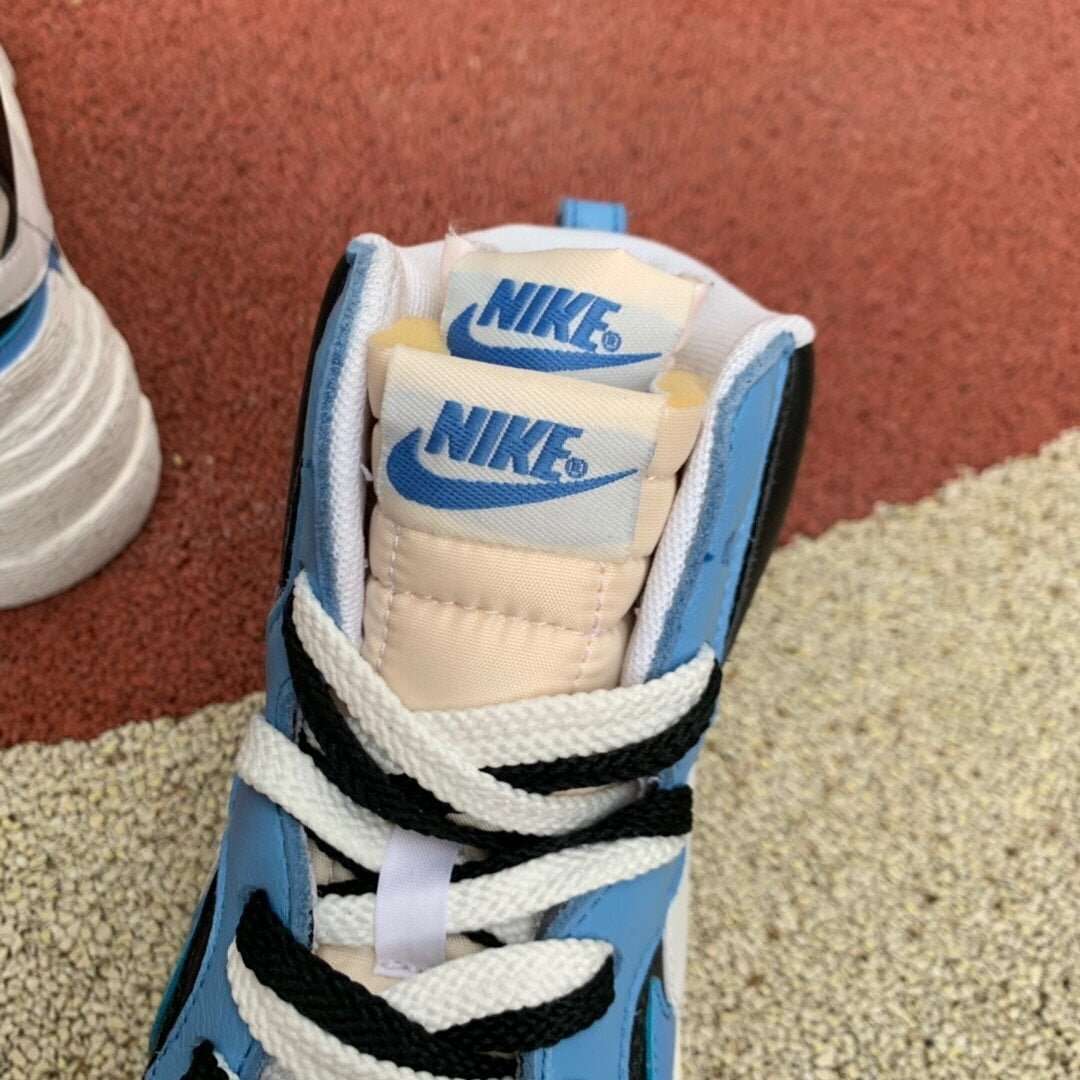 Blazer Mid Sacai White Black Legend Blue - Image 4
