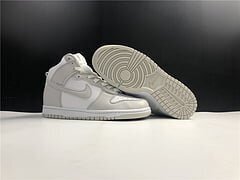 Dunk High Retro White Vast Grey (2021) - Image 5