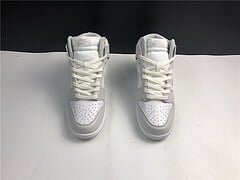 Dunk High Retro White Vast Grey (2021) - Image 8