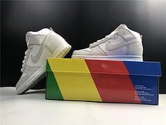 Dunk High Retro White Vast Grey (2021) - Image 3
