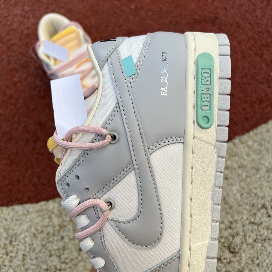 Dunk Low Off-White Lot 9 - Image 6