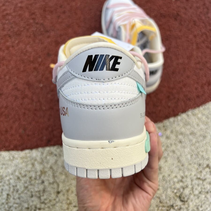 Dunk Low Off-White Lot 9 - Image 7
