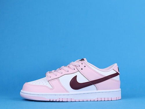 Dunk Low Pink Red White - Image 3
