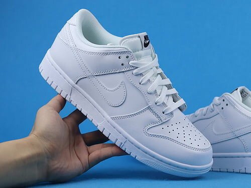 Dunk Low Triple White (2021) - Image 3