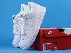 Dunk Low Triple White (2021) - Image 7