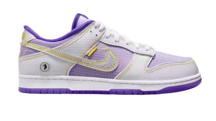 Dunk Low Union Passport Pack Grey Purple - Image 2