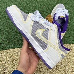 Dunk Low Union Passport Pack Grey Purple - Image 11