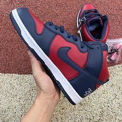 SB Dunk High Supreme By Any Means Navy - Image 5
