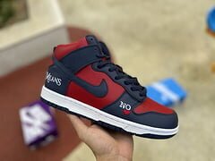 SB Dunk High Supreme By Any Means Navy - Image 10