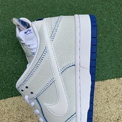 SB Dunk Low Premium White Game Royal - Image 9