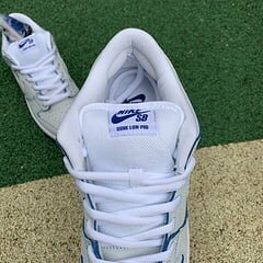 SB Dunk Low Premium White Game Royal - Image 10