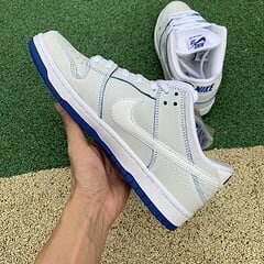 SB Dunk Low Premium White Game Royal - Image 11