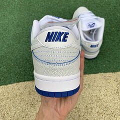 SB Dunk Low Premium White Game Royal - Image 13