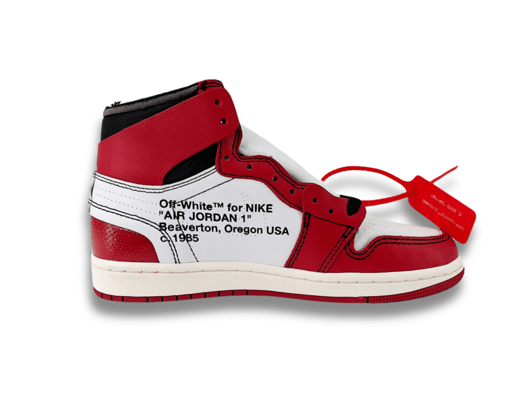Off White x AJ1 Chicago Red