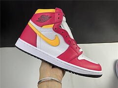 AJ1 Retro High OG Light Fusion Red - Image 9