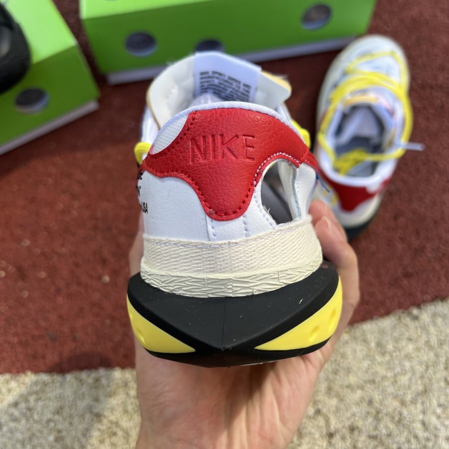 Off-White x Blazer Low White - Image 6