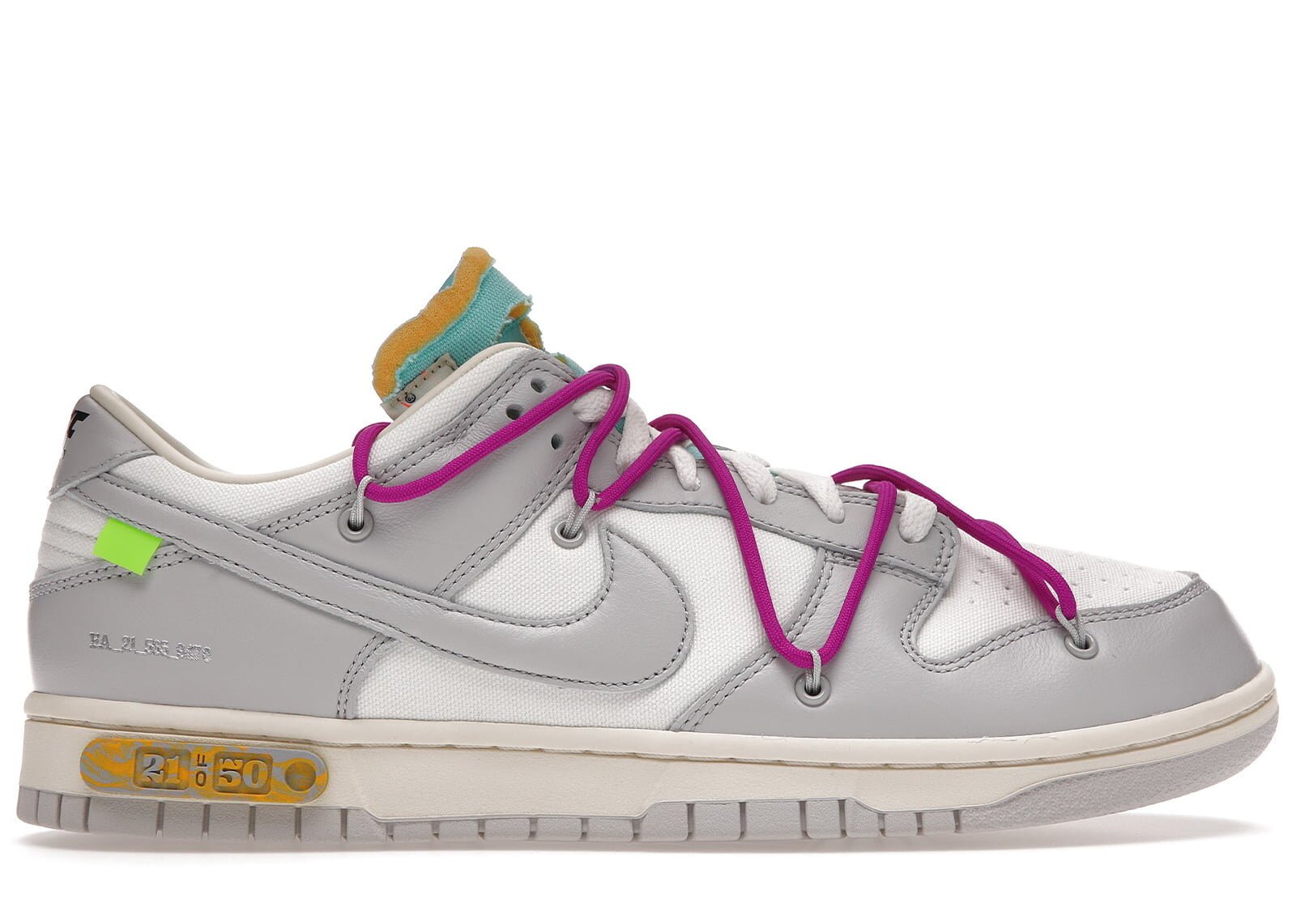 Off White Dunk Low Lot 21 - Image 2