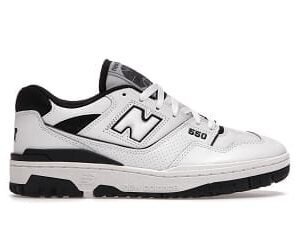 New Balance 550, White Red Black