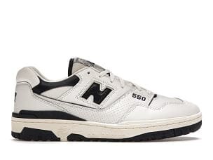 New Balance 550, Aime Leon Dore White Navy - Image 8